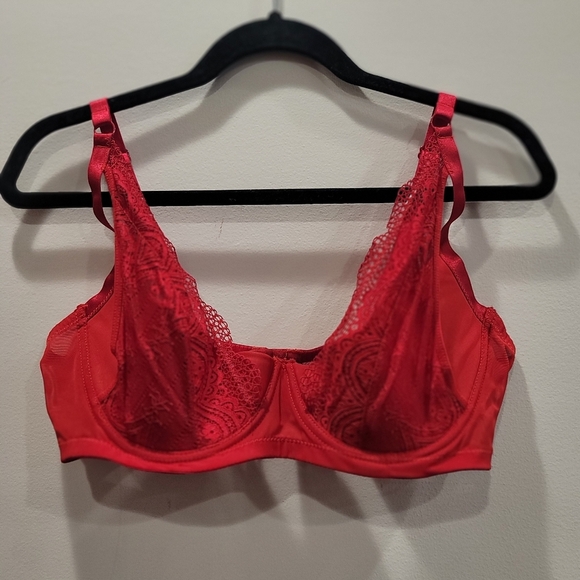 Adore Me Kaia Unlined Underwire Quarter Cup Bra - 38DD - Picture 2 of 8